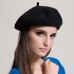 Fashion  Girls Sweet Plain Beret Hat Wool Autumn Hats French Beret Winter  eb-68715968
